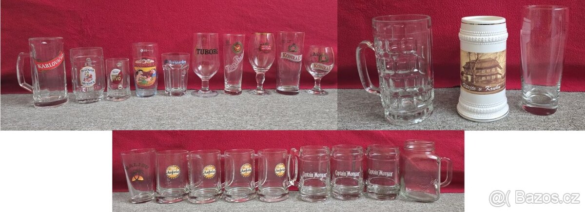Sbírka pivních sklenic a půllitrů - 4