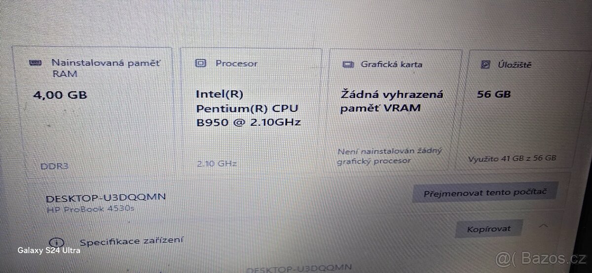 Notebook HP - 4