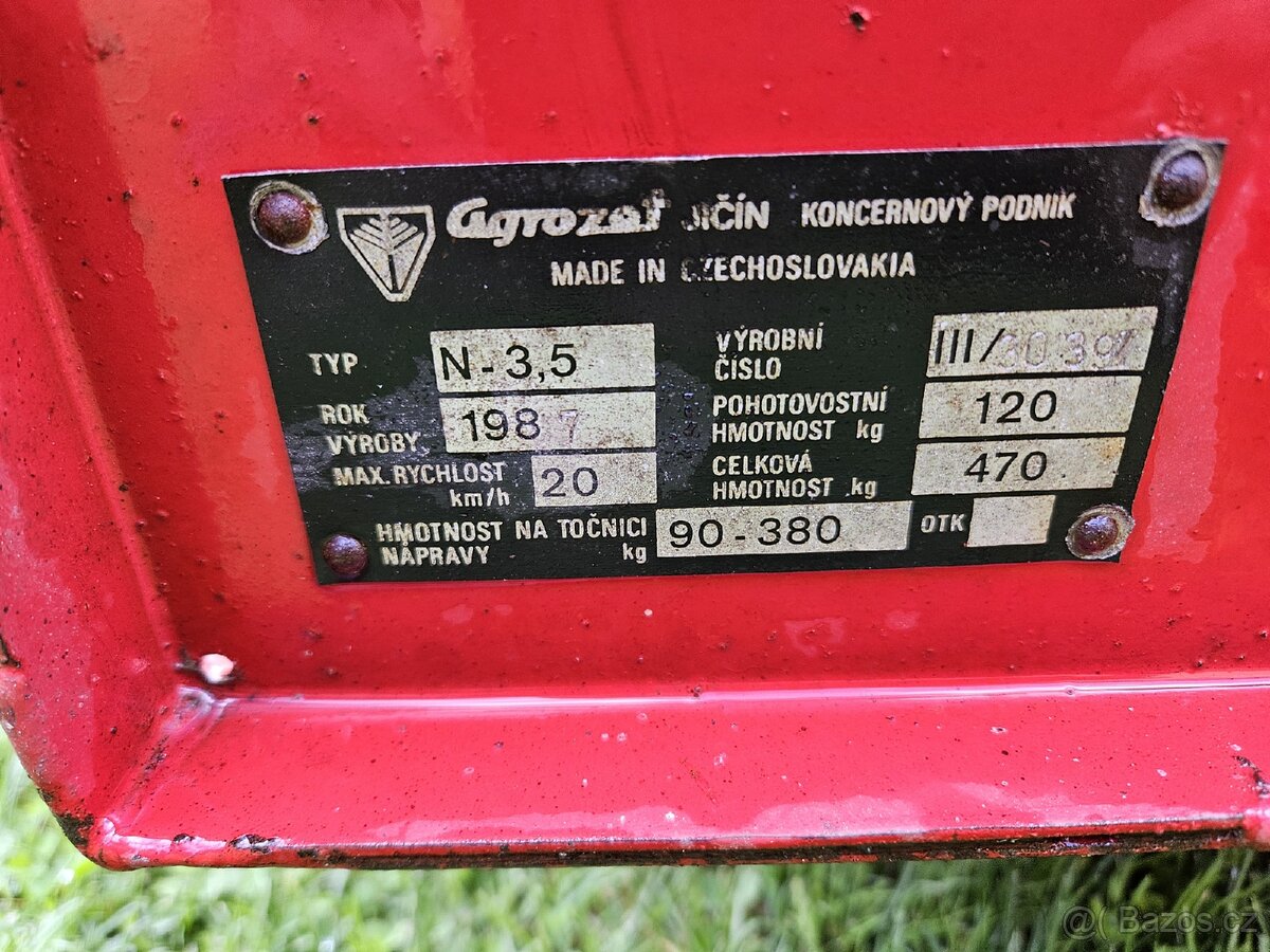 Vozík za mf-70 Vari tera - 4