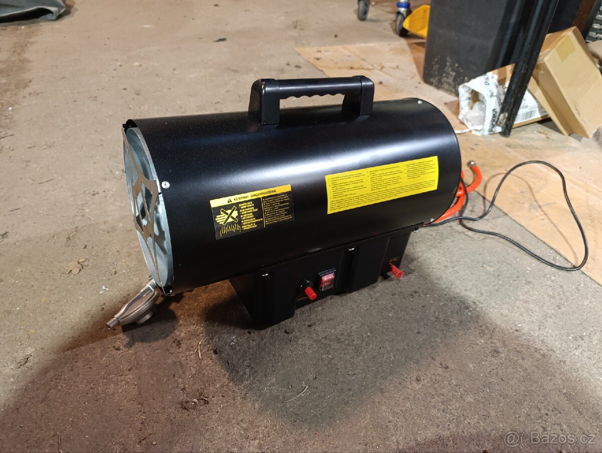 Plynové topidlo Dřel 30kw - 4