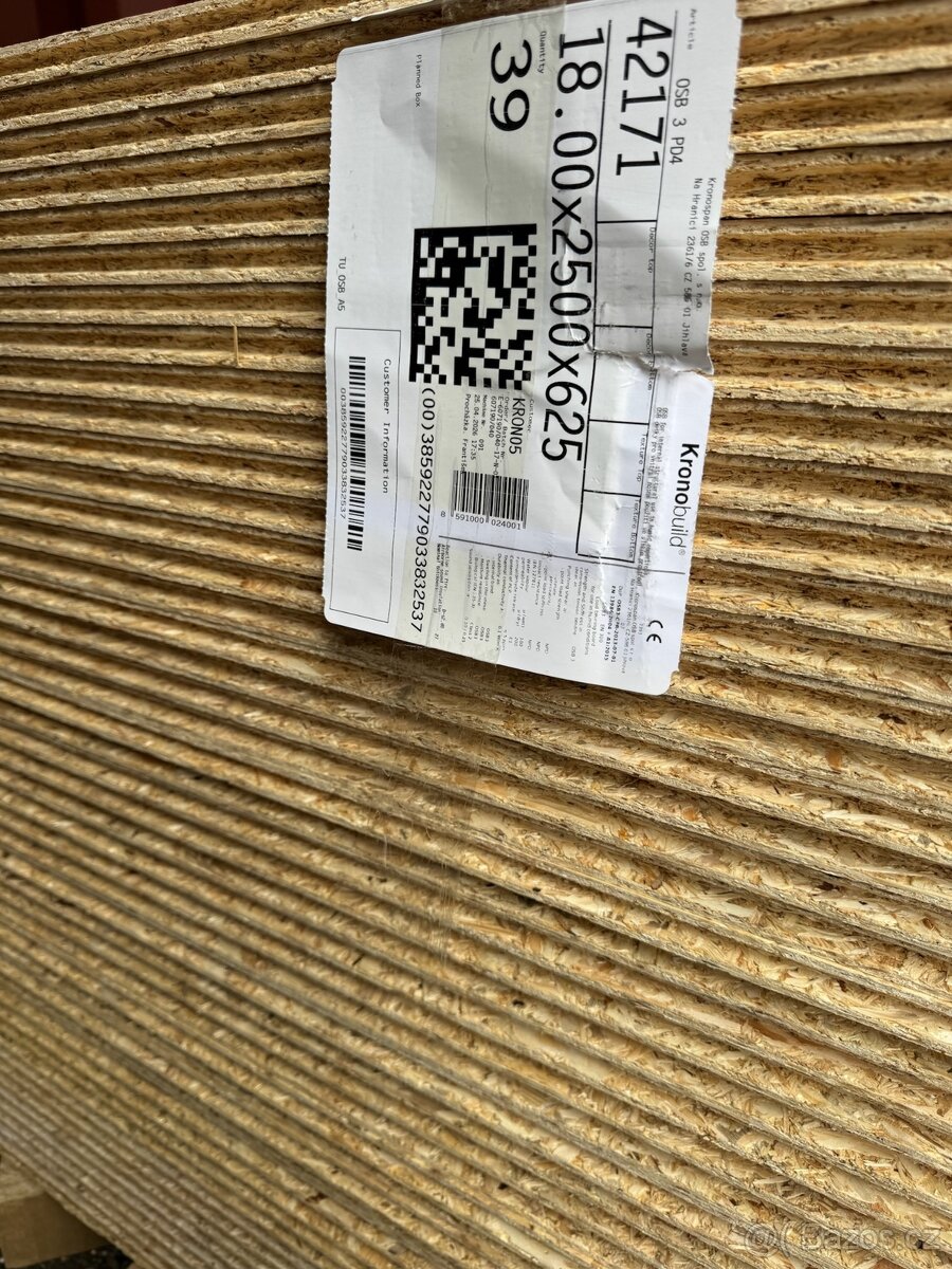 OSB desky Kronospan P+D - 4