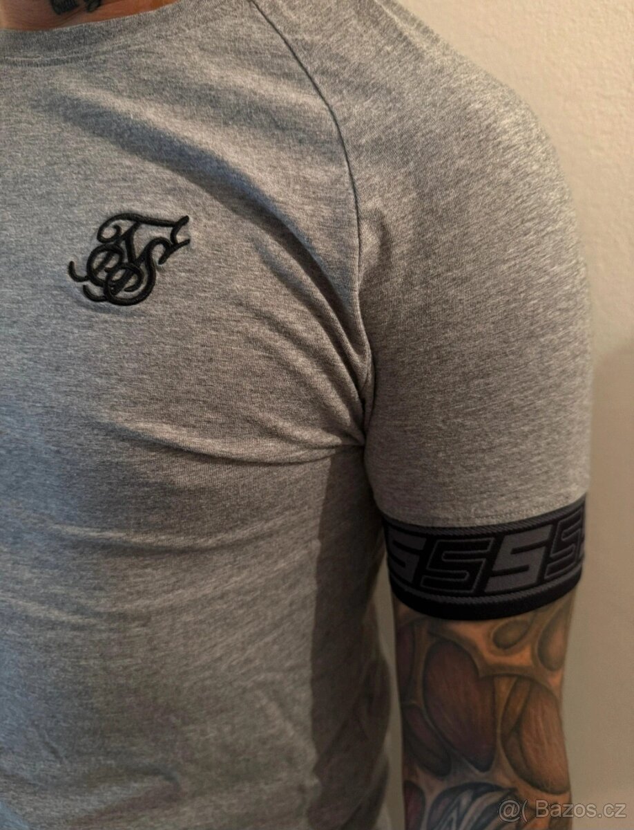 Triko Siksilk šedé - 4