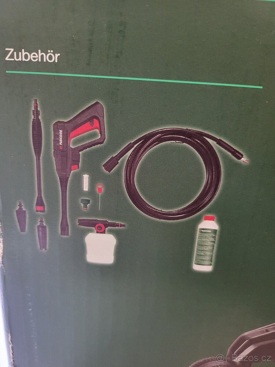 vysokotlaký čistič, Parkside vapka, NOVÝ - 4