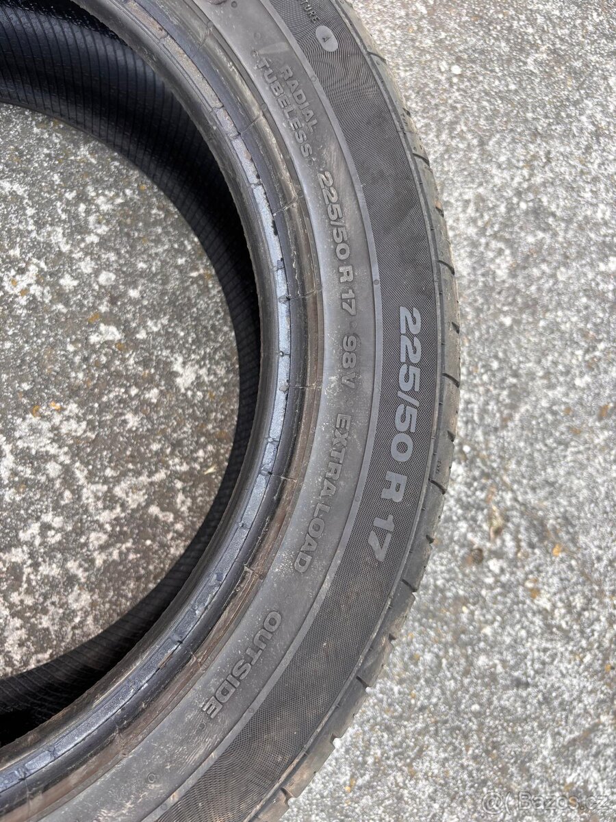 Letní pneumatiky Continental 225/50 R17 - 4
