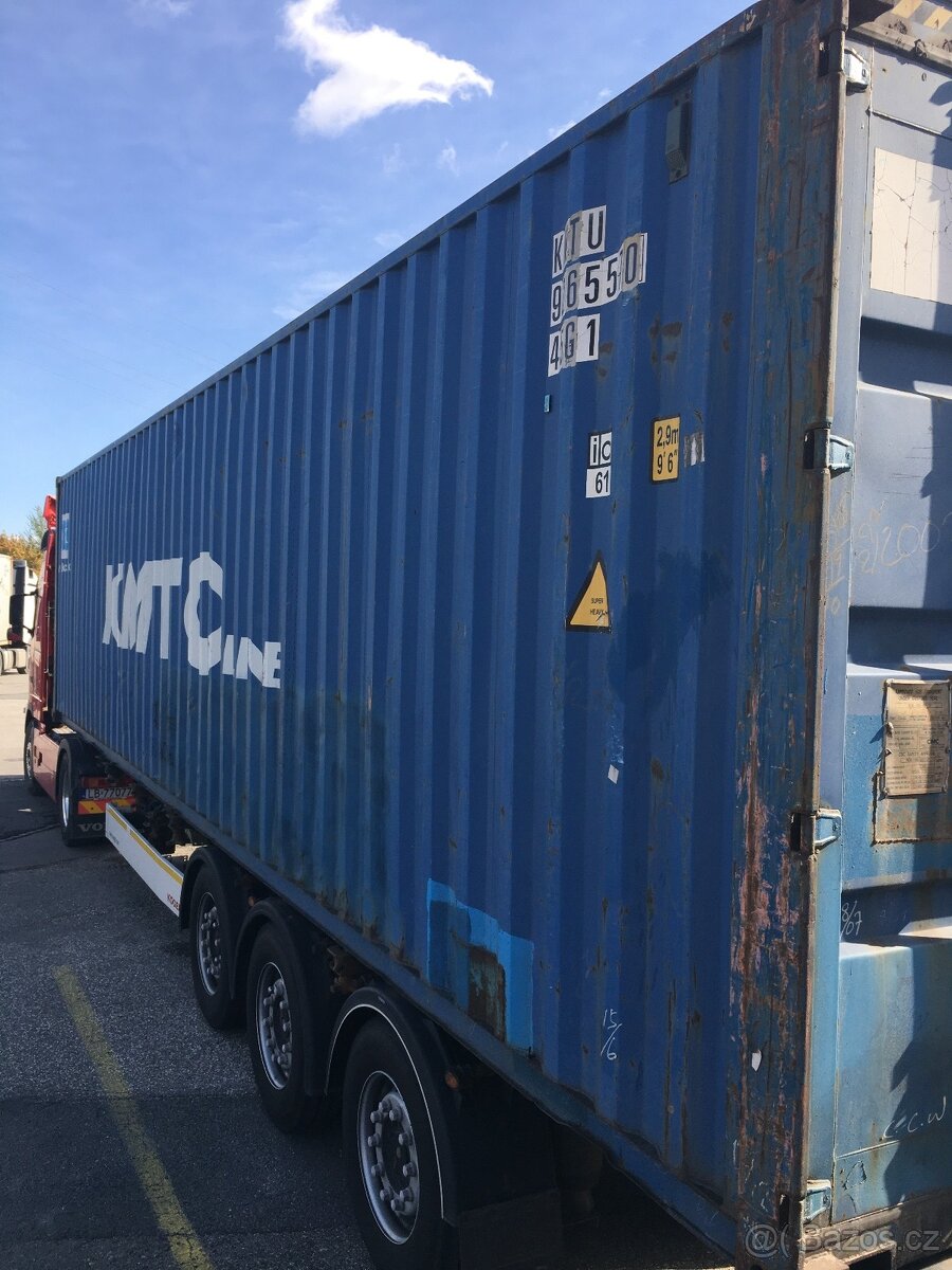 Lodní kontejner 40H výška 2,9m - již s DOPRAVOU - 4