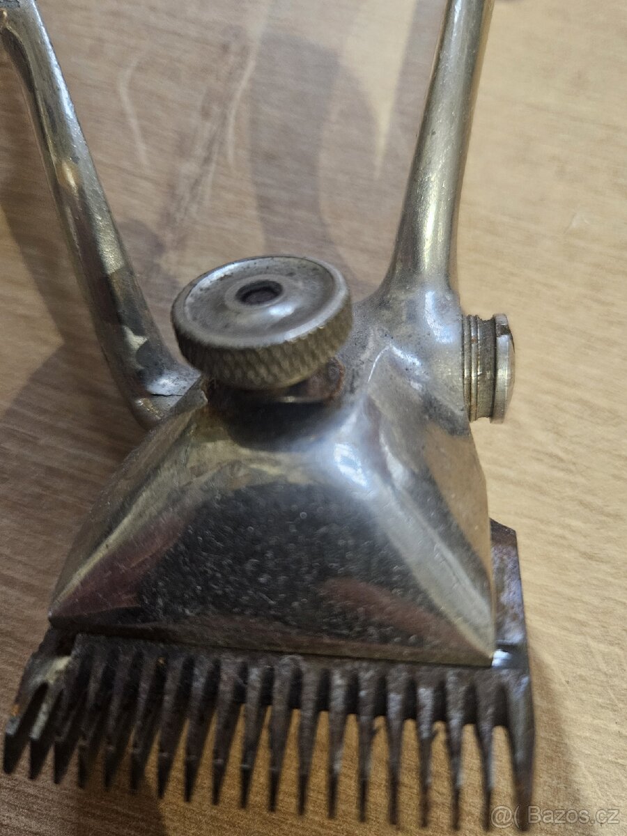 Starožitný,retro stříhací strojek - 4