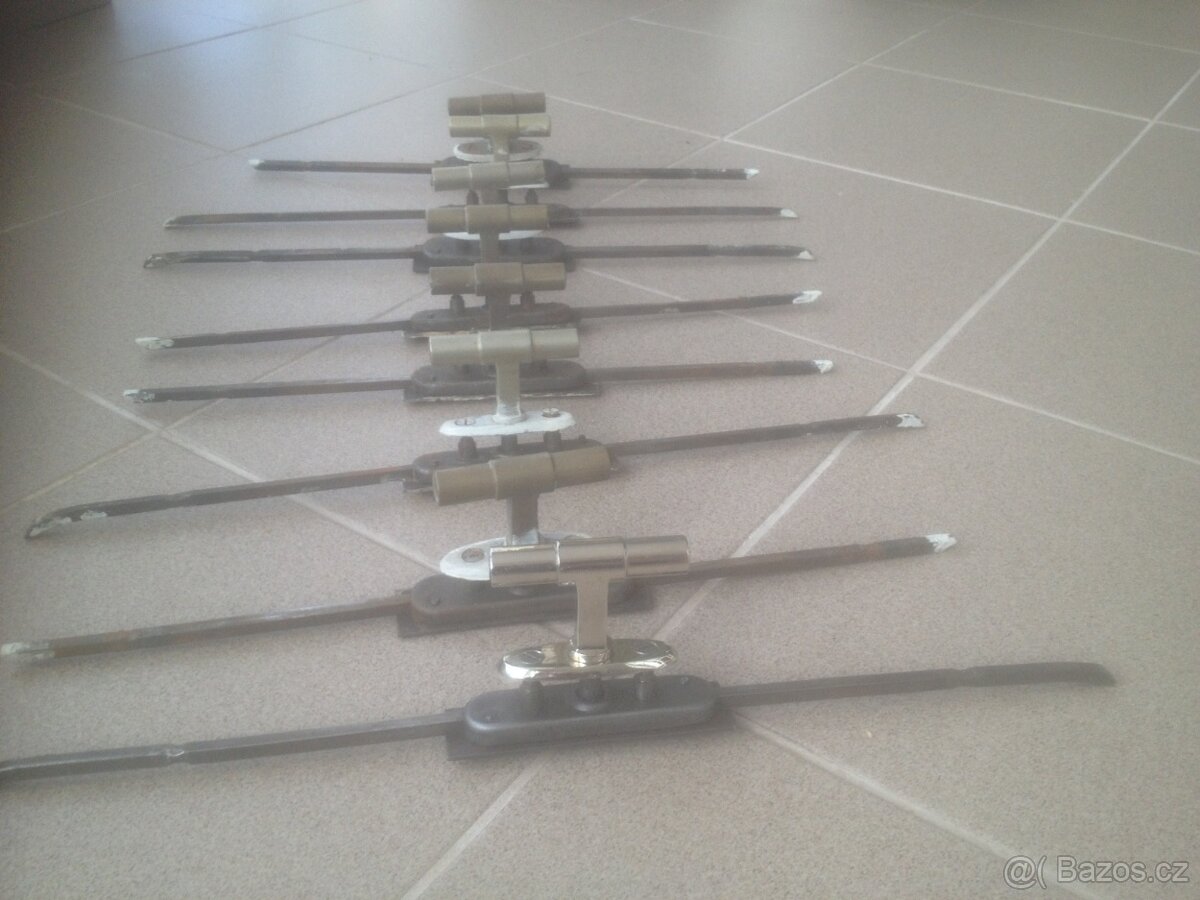 Kování mosaz Bauhaus 1930 - 4