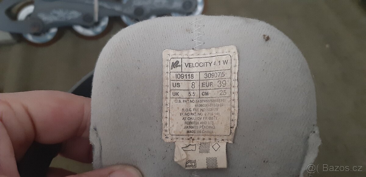 Prodám inline brusle K2 - 4