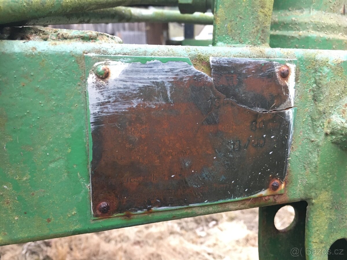 Vlek, návěs, přívěs, sklopka za traktor - 4