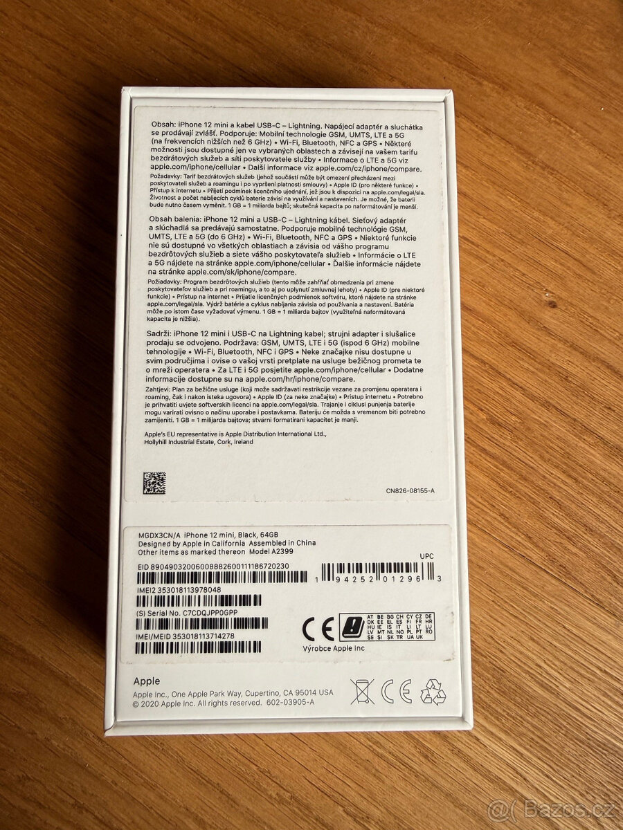 Apple iPhone 12 mini - 64GB - 4