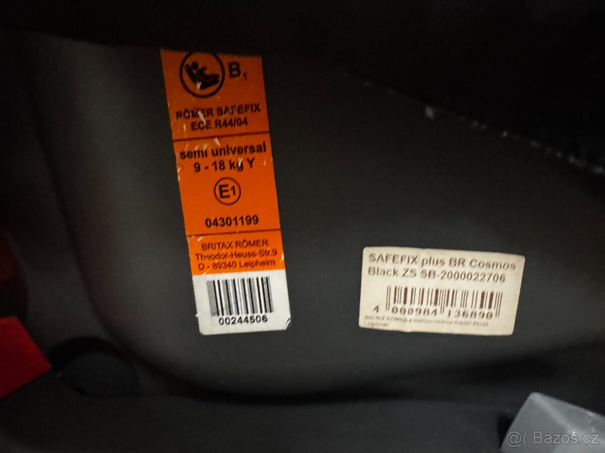 Dětská sedačka Britax romer Safety plus - 4