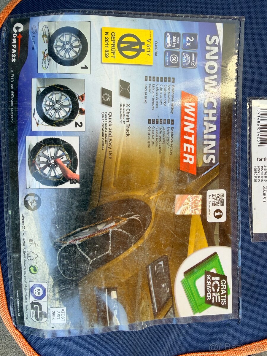 Sněhové řetězy Compass VW Škoda ... - 4