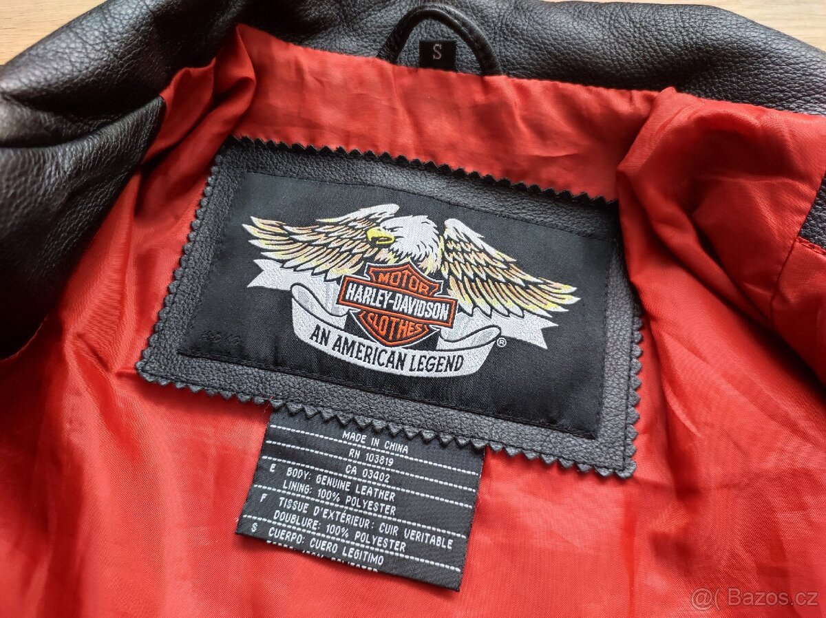 Kožený křivák Harley Davidson - 4
