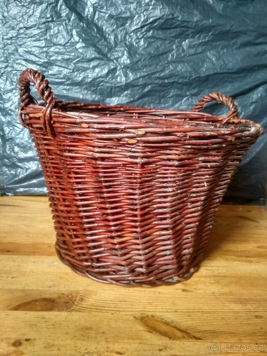 Velký proutěný koš - 4