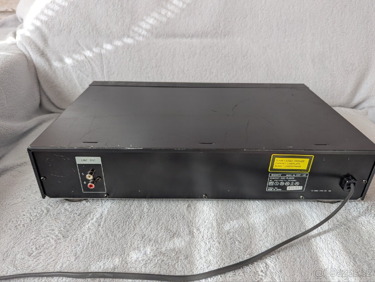 CS přehrávač SONY CDP-195 - 4