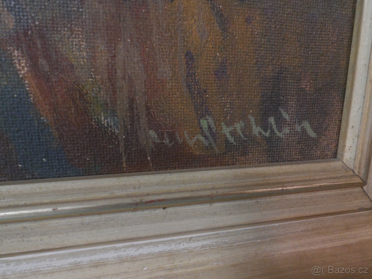 Obraz Rašeliniště sig. Karel Stehlík 1912- 1985 - 4