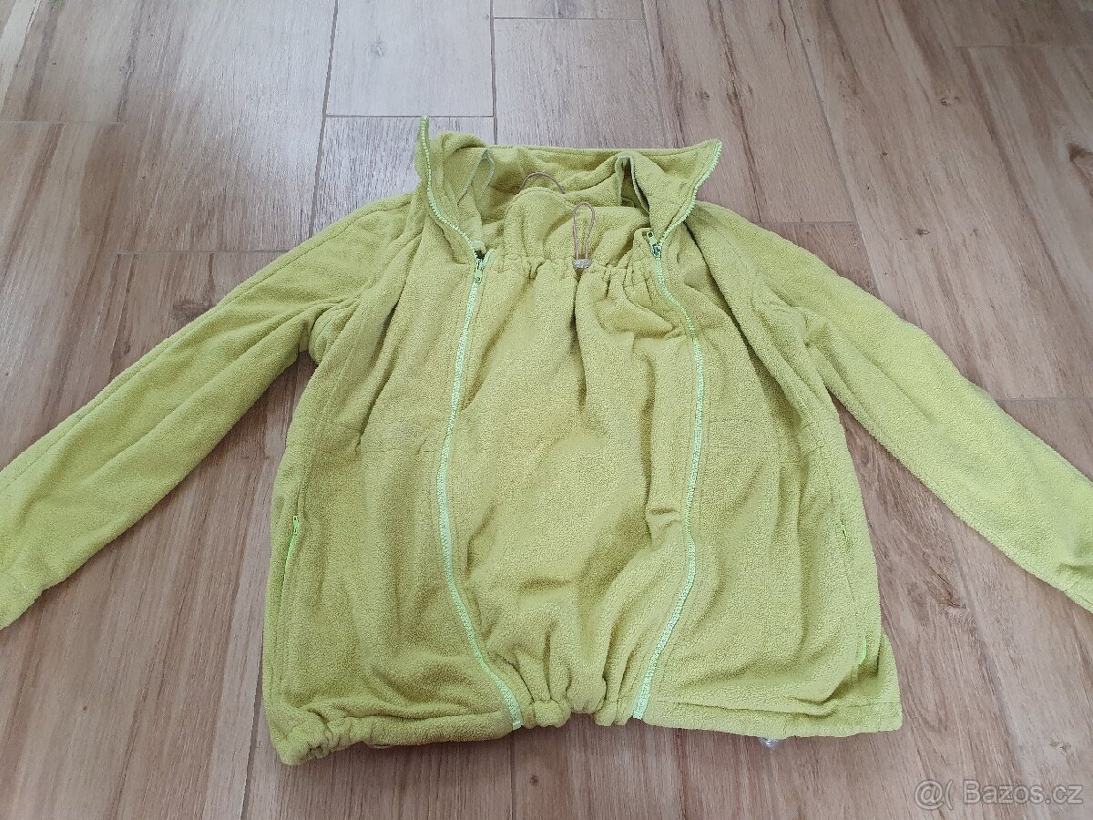 Fleecova nosící mikina s odepínacími rukávy velikost L - 4