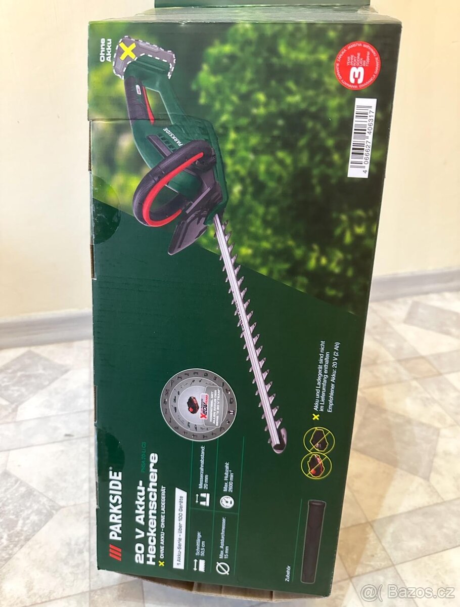 Aku nůžky na živý plot PHSA 20-Li A1 Parkside - 4