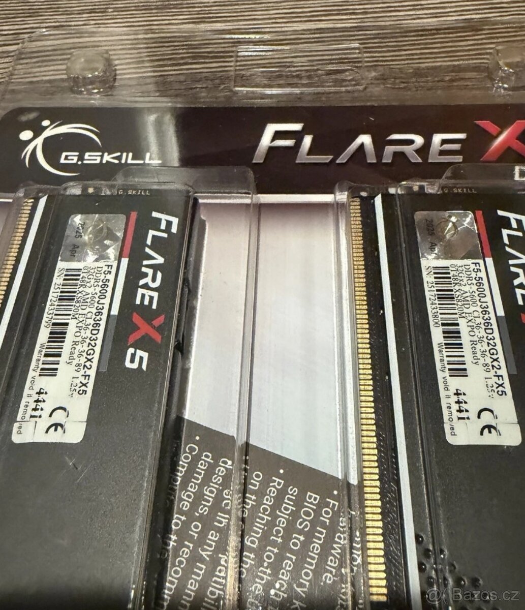RAM G.skill Flare X5 DDR5 (2x32gb) - 4