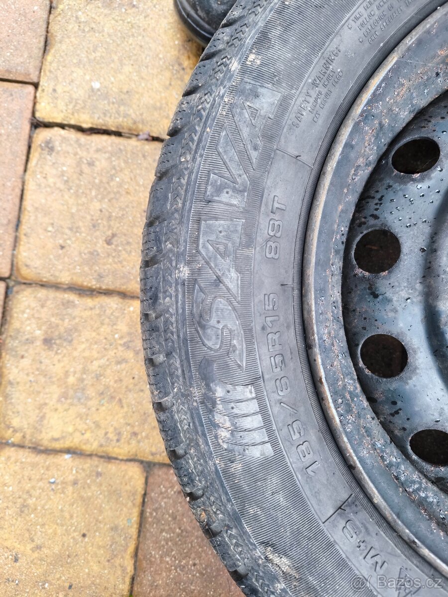 Sada pneu s disky Citroen Peugeot - 4