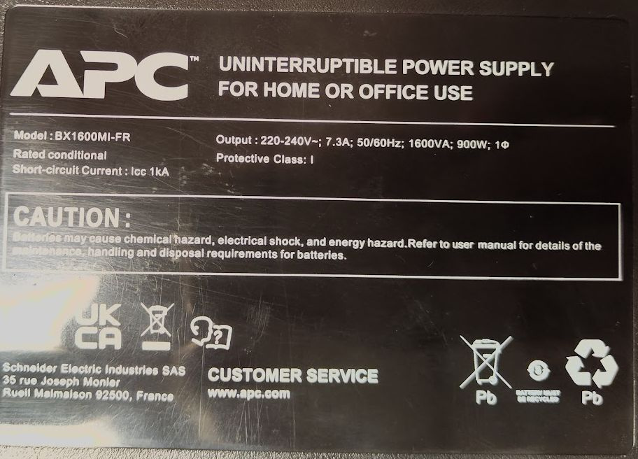 UPS BX1600MI-FR - 4