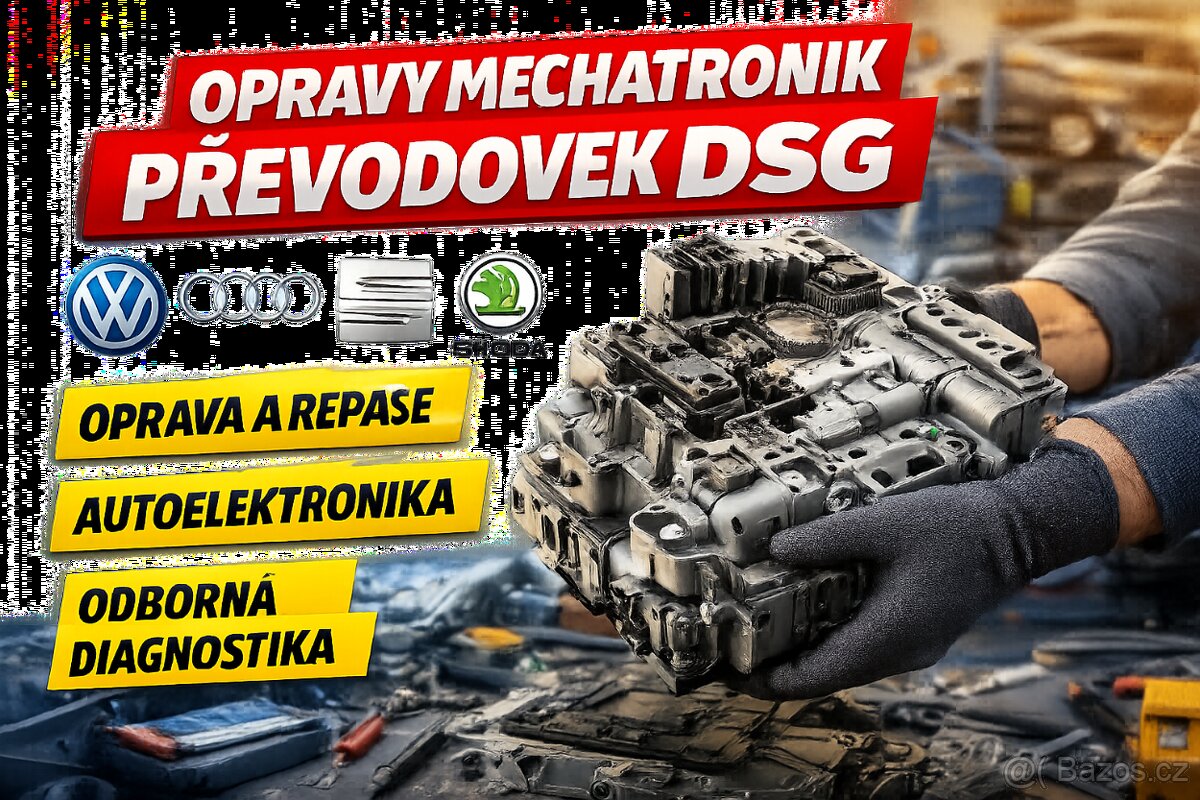 Opravy mechatronik DSG DQ381/DQ500, DQ200, DQ250, DL501 - 4