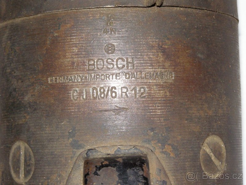 Prodám startér Bosch CJ 0,8/6 R12 - 4