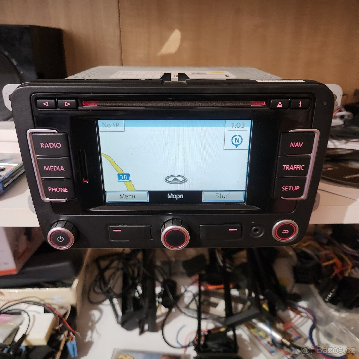 VW RNS-310 CD MP3 SD NAVIGACE - 4