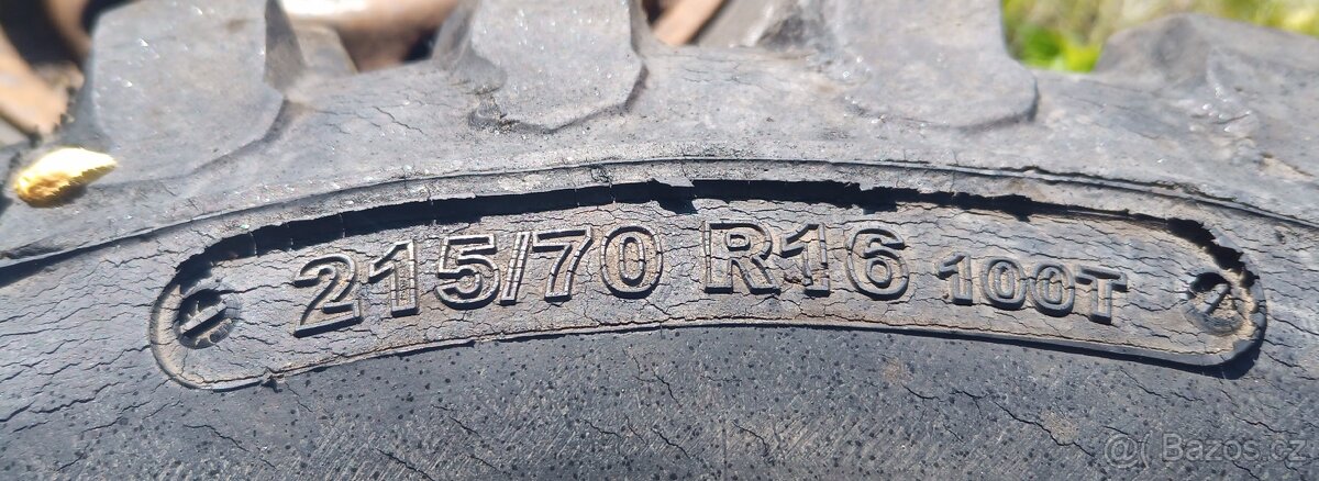 offroad MT kola 5x112 215/70 R16 100T, celek jen 8tis kč