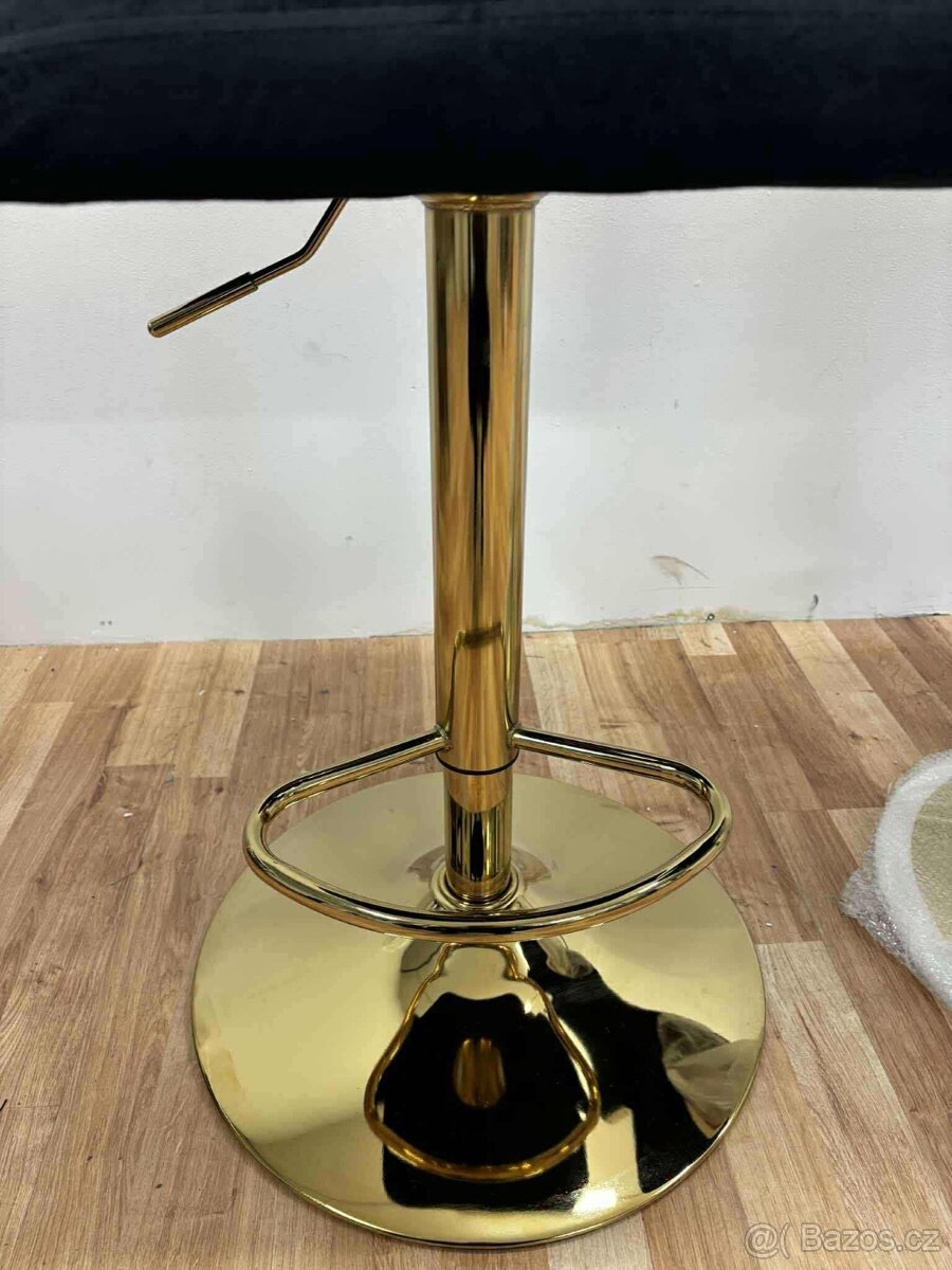 Elegantní barové židle – nové, komplet 2 ks - 4