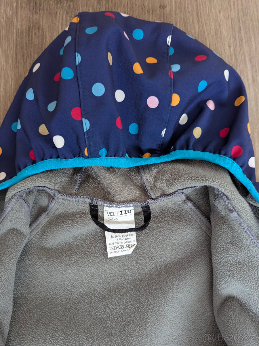 Softhellová bunda, vel. 110 - 4