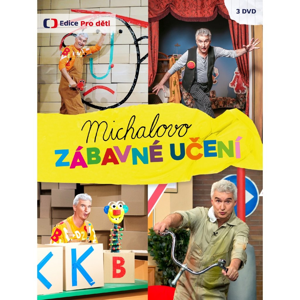 Orig dětské DVD-Smejko a Tancul.,Štístko a Poup., Michal-ČT - 4