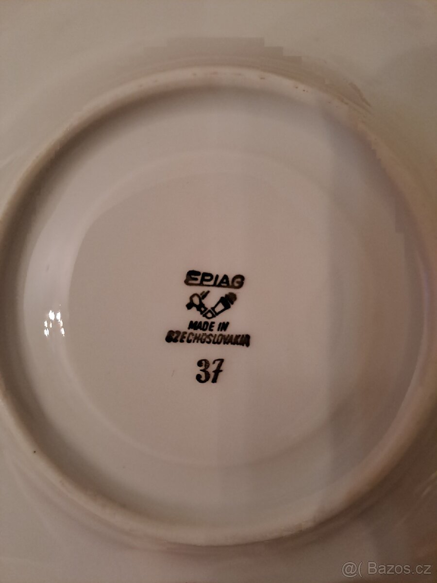 Čajová spuprava porcelán - 4