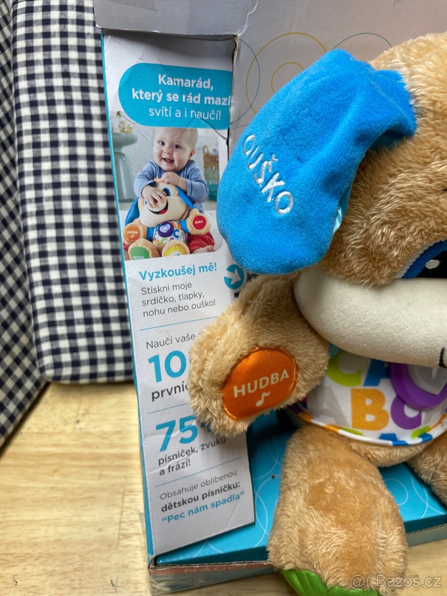 Mluvící pejsek Fischer price - jako nový - 4