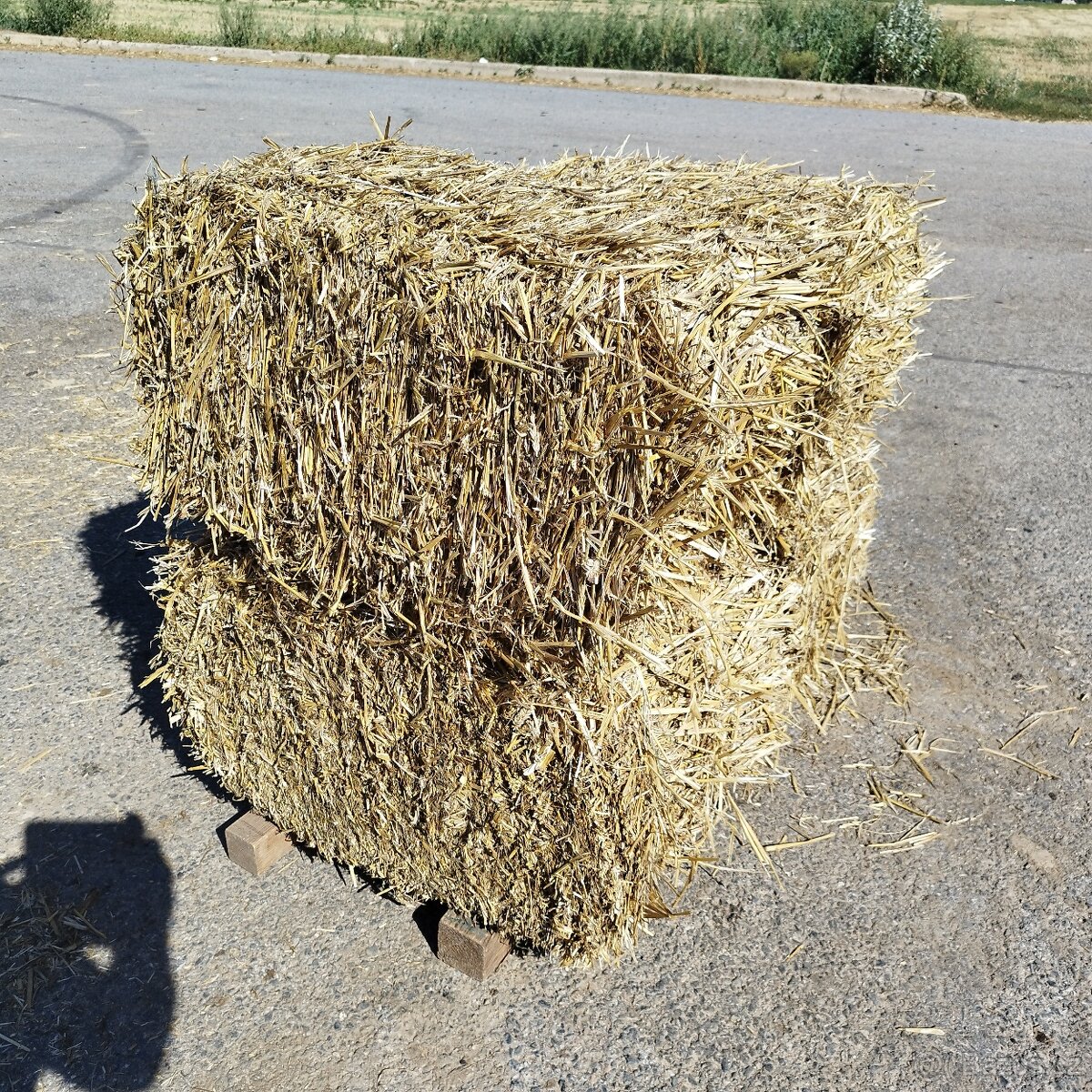 Prodám malé hranaté balíky pšeničné slamy - 4