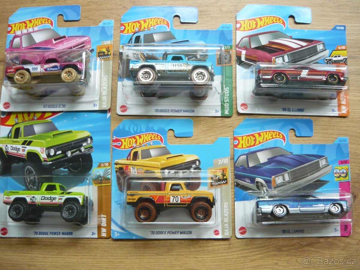 AUTÍČKA HOT WHEELS - 4