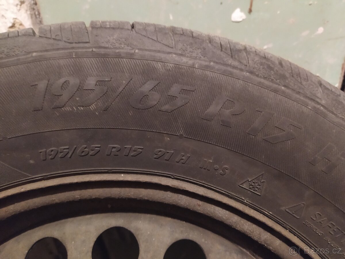 Zimné pneumatiky na plechových diskoch - 4