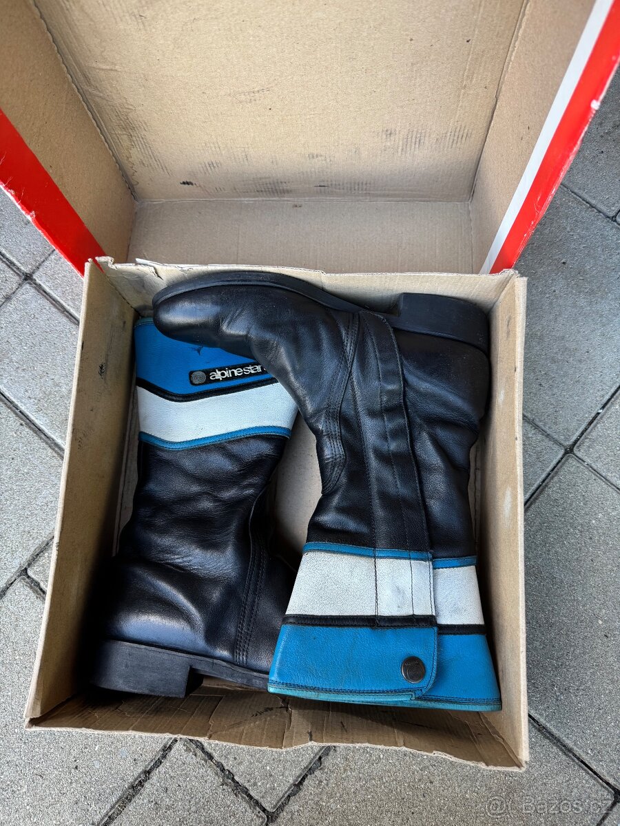 Prodám retro botky Alpinestars - 4
