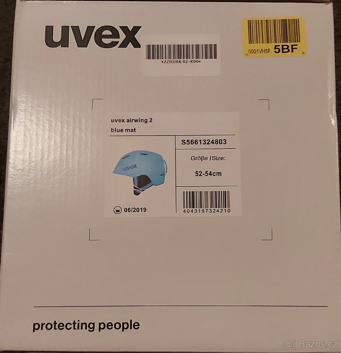 Lyžařská dětská helma Uvex - 4