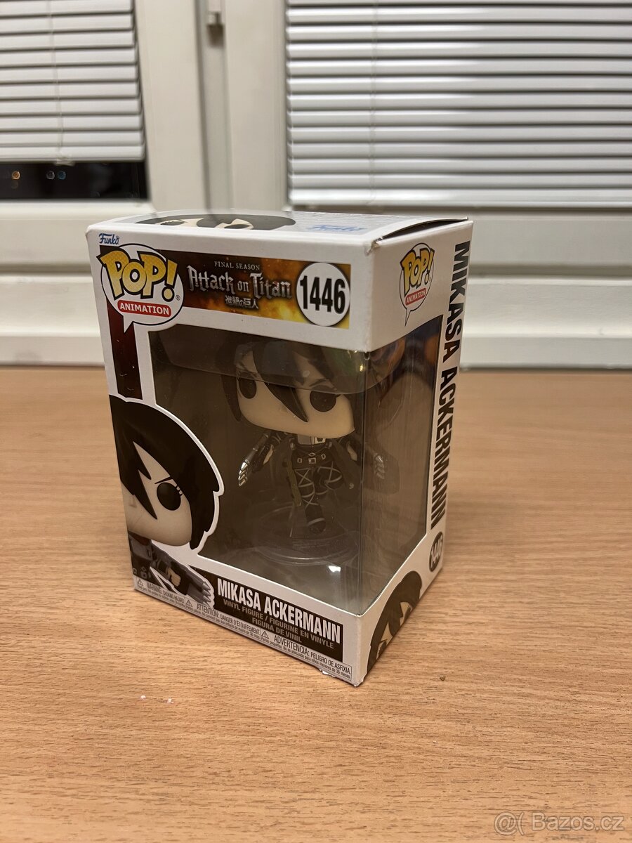 Funko Pop 1446 Attack on Titan Mikasa Ackerman - 4