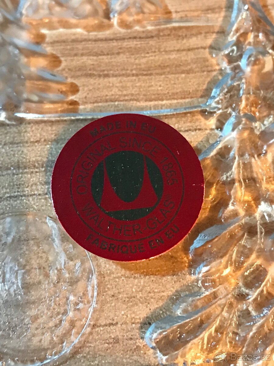 Skleněný Vánoční talíř - 4