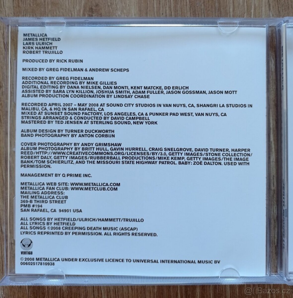 METALLICA - DEATH MAGNETIC - 4