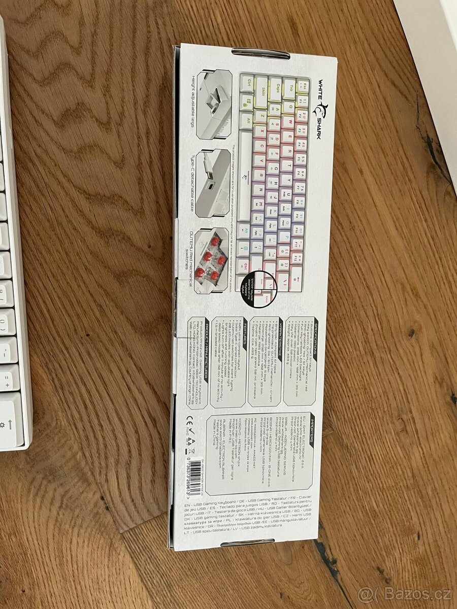 Herní klávesnice WHITE SHARK SHINOBI - 4