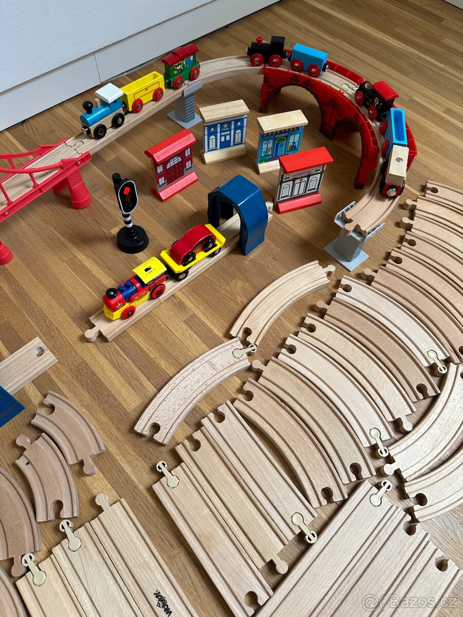 Dřevěná velká vláčková dráha - 4