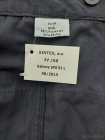 Prodám 4 ks. kapsáčové kalhoty PČR - 4