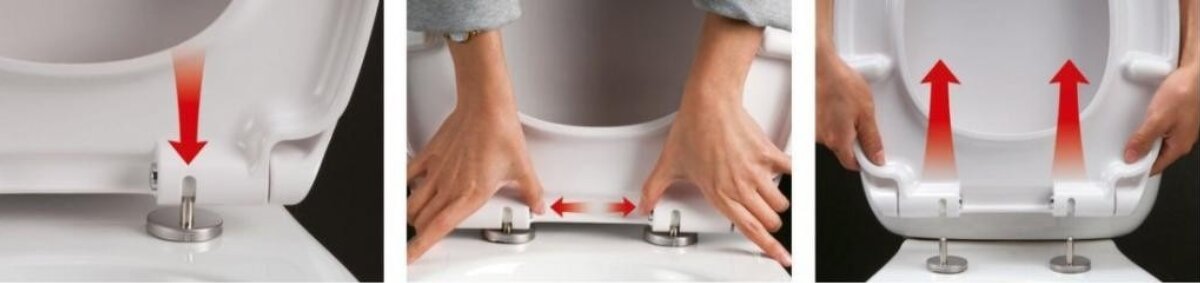 Slim WC sedátko (EASY LOCK, SOFT CLOSE) - 4