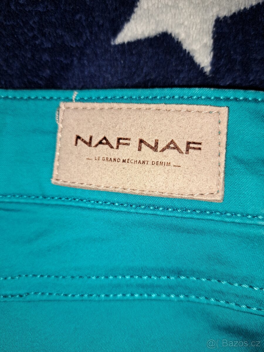 Dámské skinny džíny tyrkysové vel. 34 NAF NAF - 4
