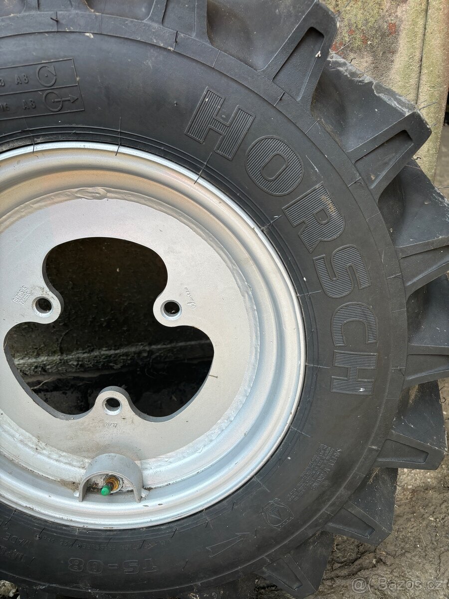 Nové kompletní kolo s ráfkem TS-08 7.50-16 na secí stroj - 4