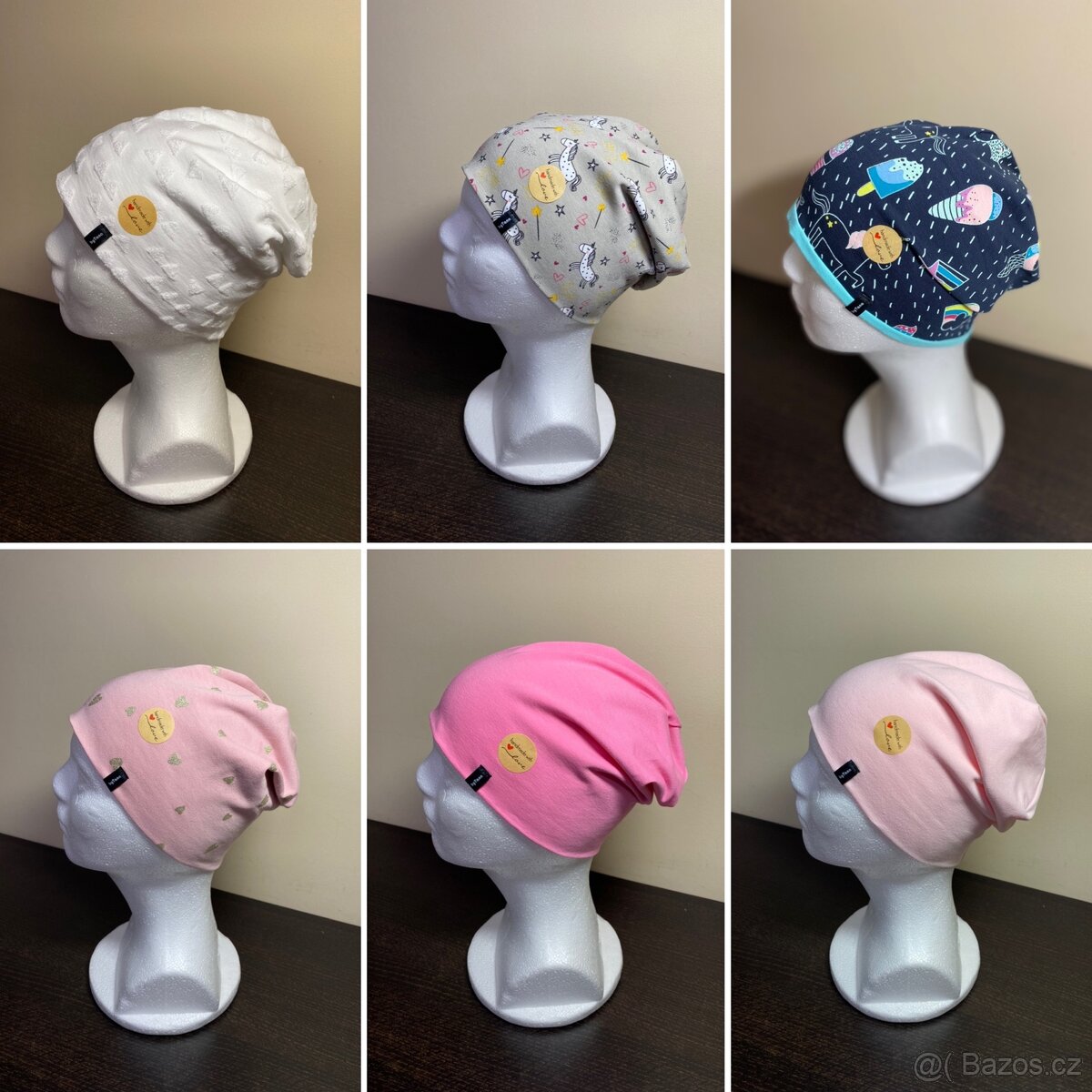 Nové čepice 4-6 let - 4