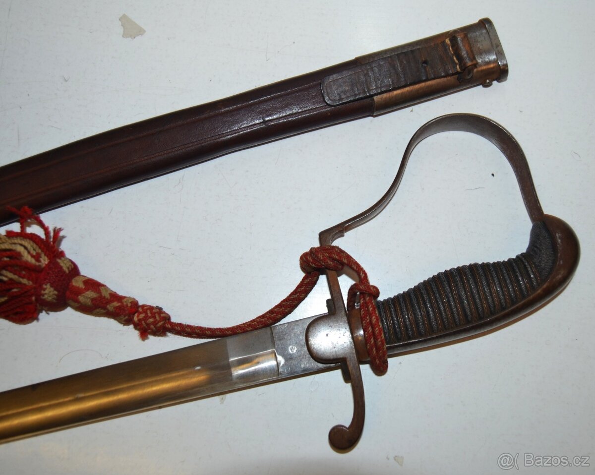 Stará šavle kožená pochva - 4